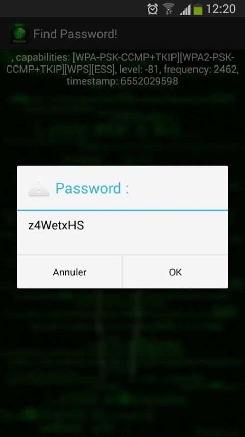 Wifi Hacker joke screenshot 2