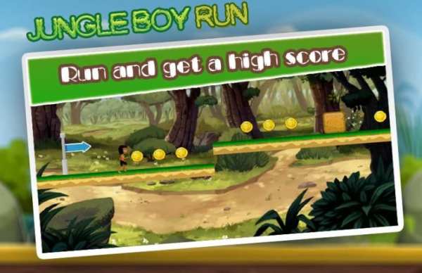 Jungle Boy Run 4 تصوير الشاشة