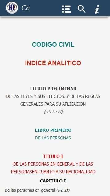 Código Civil (Cc) screenshot 8