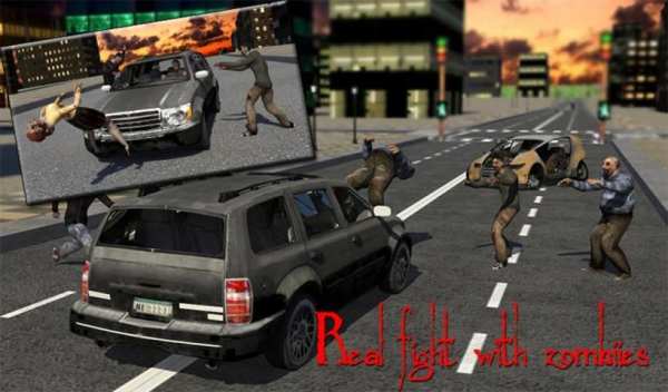 Car Driving Zombie Shooter 3d screenshot 3