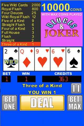 Video Poker Paradise Free 1 تصوير الشاشة