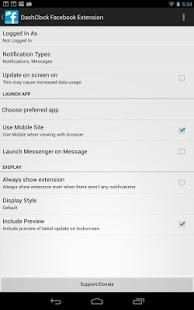DashClock Facebook Extension screenshot 1