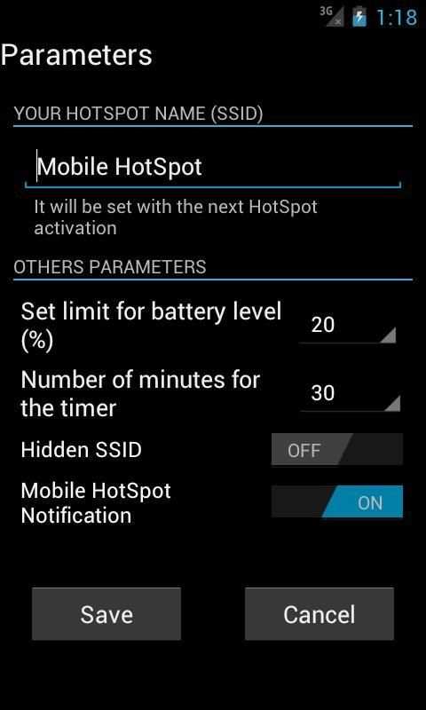 Mobile HotSpot स्क्रीनशॉट 4