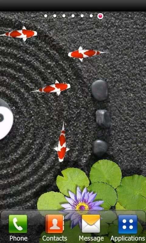 Koi Zen Water Garden live FREE screenshot 1