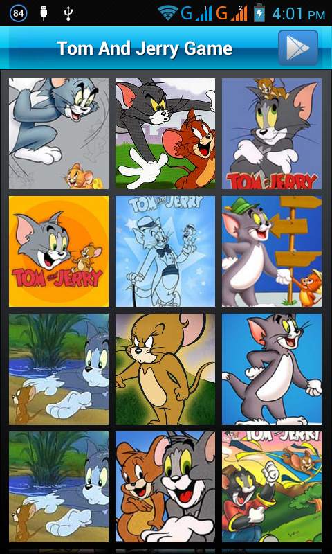 Tom And Jerry Game 1 تصوير الشاشة