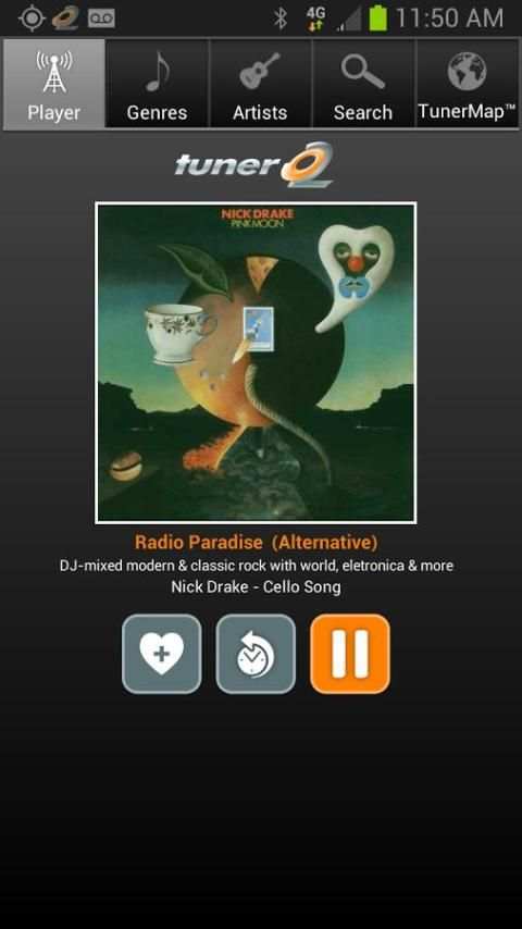 Tuner2 Internet Radio स्क्रीनशॉट 7