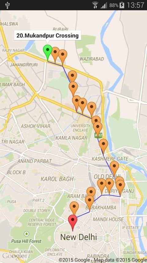 Delhi DTC Info screenshot 2