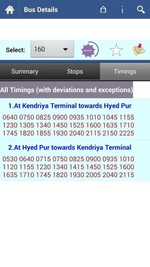 Delhi DTC Info screenshot 6