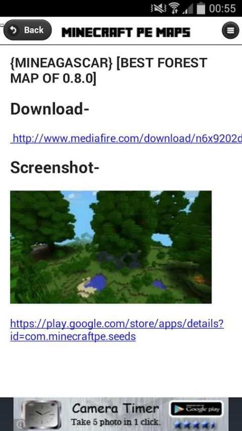 Maps - Minecraft PE स्क्रीनशॉट 1