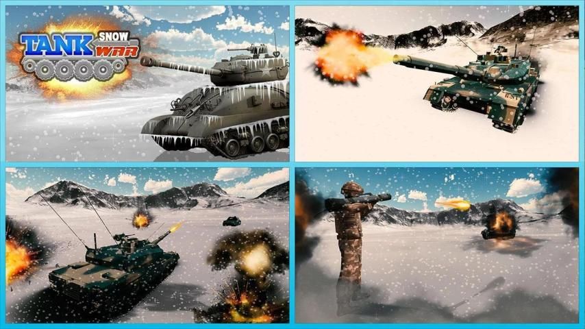 Snow Tank War Battlefield 2016 screenshot 2
