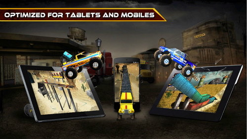 Nitro Truck 3D 3 تصوير الشاشة