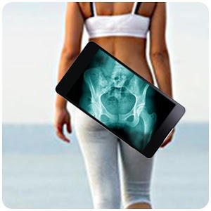 X ray Scanner Hip Bone أيقونة