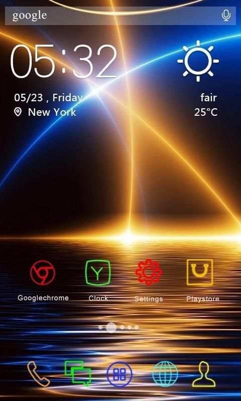 Light Wave Launcher screenshot 3
