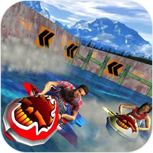 Turbo Riptide Speed Racing 3D أيقونة