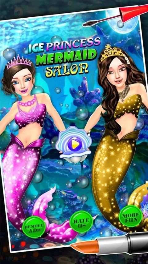 Mermaid Princess Frozen Salon скриншот 6
