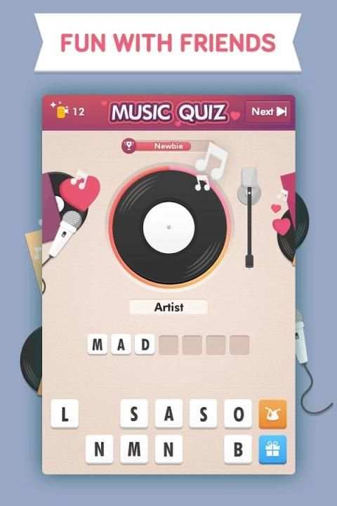 Music Quiz - Love Edition screenshot 1