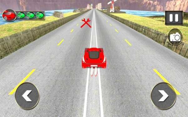 City Car Traffic Racing скриншот 1
