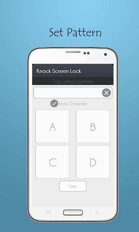 Knock Screen Lock screenshot 4