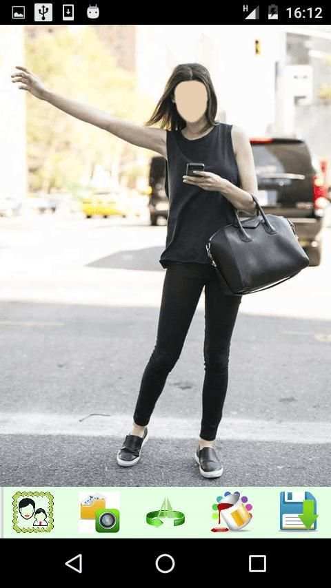 Girls Black Jeans Look screenshot 11