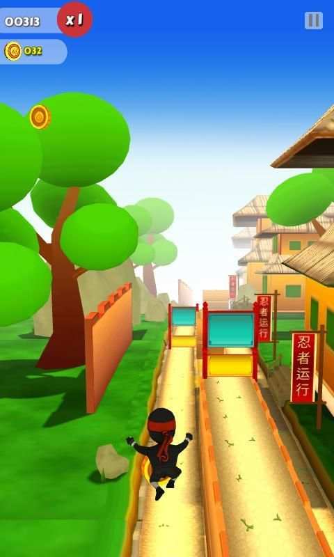 Ninja Runner 3D screenshot 1