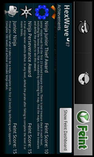 Pirate Vs Ninja Lite screenshot 3