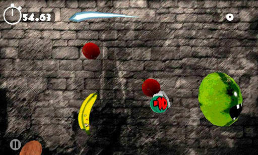 Slice And Cut Zombie Fruit screenshot 1
