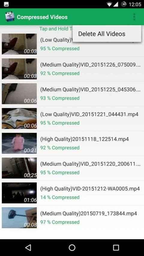 Fast Video Compressor 7 تصوير الشاشة