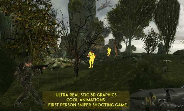 Commando Sniper Call 3D screenshot 1