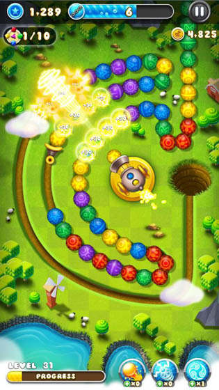 Tembak Zuma lite screenshot 2