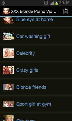XXX Blonde Porno Videos JOKE screenshot 1