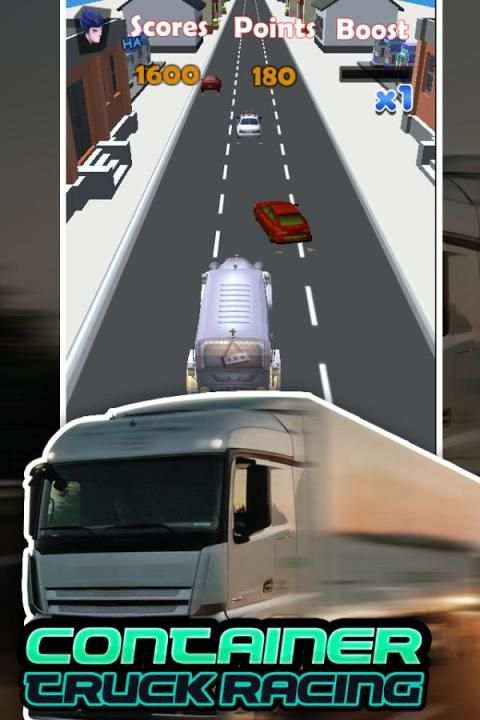 Container Truck Racing 2 تصوير الشاشة