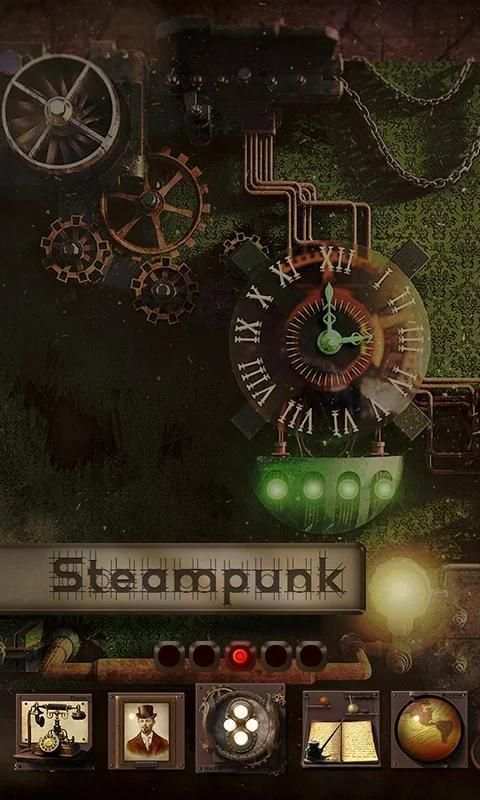 Steampunk GO Launcher स्क्रीनशॉट 1