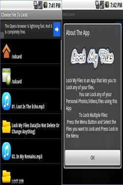 Lock My Files screenshot 1