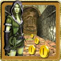 Subway Temple Girl Run