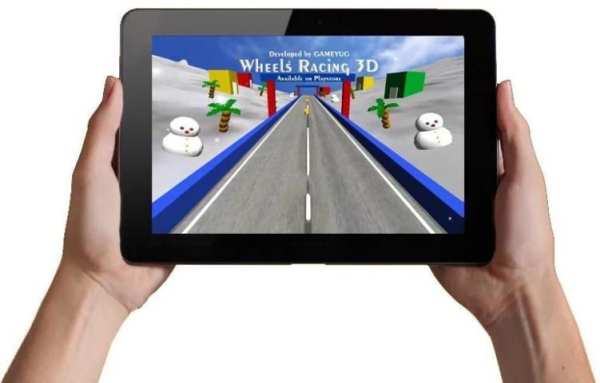 Wheels Racing 3D 4 تصوير الشاشة