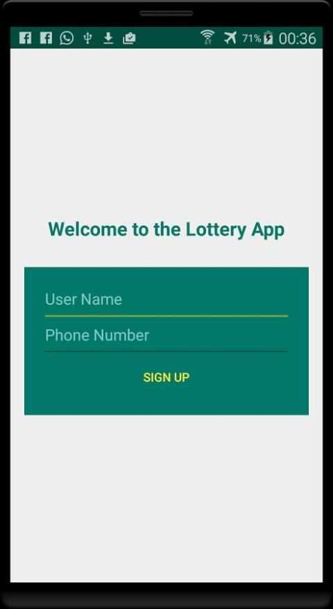 LotteryApp screenshot 4