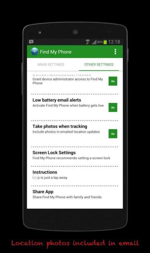 Find My Phone Security screenshot 4