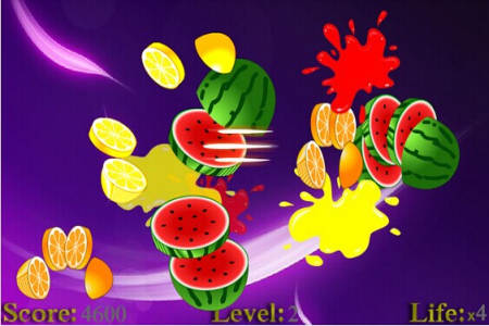 Free Fruit Cut screenshot 2