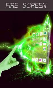 Fire Screen Colorful Prank screenshot 2