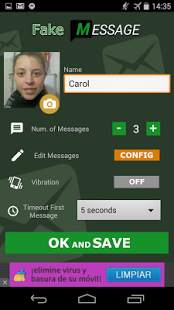 Send Fake Messages Free screenshot 2