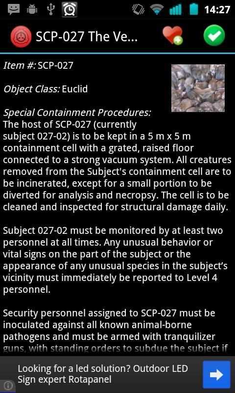 SCP Database скриншот 13