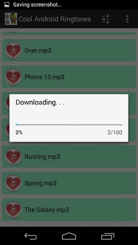 Cool Android Ringtones screenshot 2