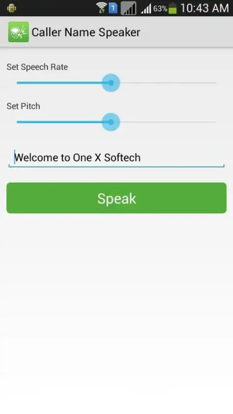 Caller Name Speaker screenshot 2