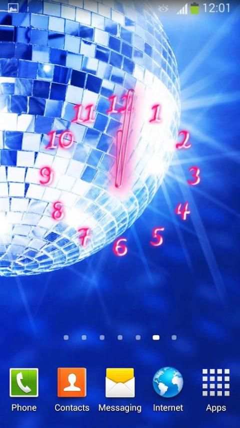 Disco Ball Clock screenshot 3