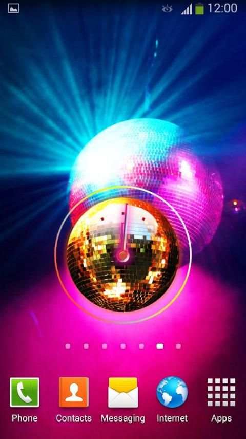 Disco Ball Clock screenshot 4