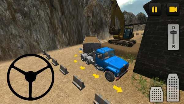 Construction Truck 3D: Sand 4 تصوير الشاشة