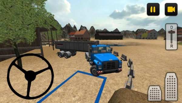 Construction Truck 3D: Sand 3 تصوير الشاشة