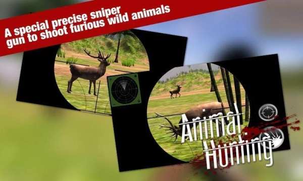 Animal Hunting Sniper Game 3D screenshot 2