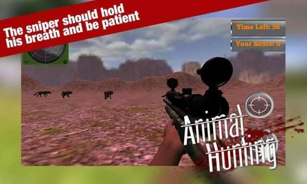 Animal Hunting Sniper Game 3D screenshot 1
