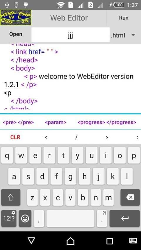 Web Editor (HTML,PHP,CSS,JS) screenshot 5